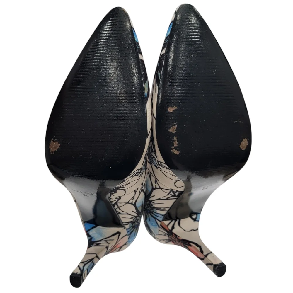 Nine West Women's Floral High Heel Shoes - Picture 11 of 17